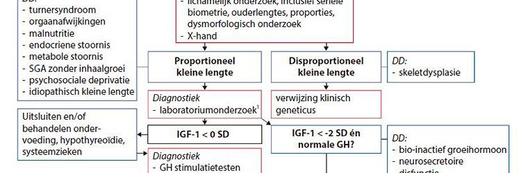 Genetische diagnostiek bij  kleine lengte door afwijkingen in de GH-IGF-1-as