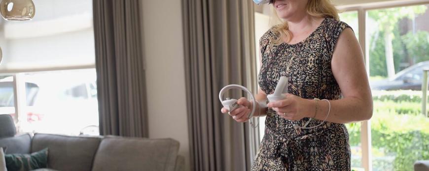 Kan virtual reality het herstel bevorderen bij post-­covidklachten?