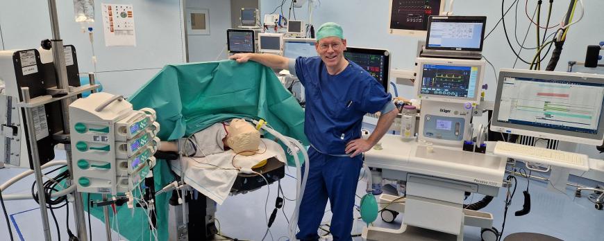 In gesprek met anesthesiemedewerker Fred Lodder over de meerwaarde van het simulatieonderwijs en het programma DUTCH