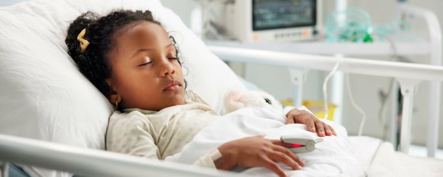 Slaap bij kinderen in het ziekenhuis